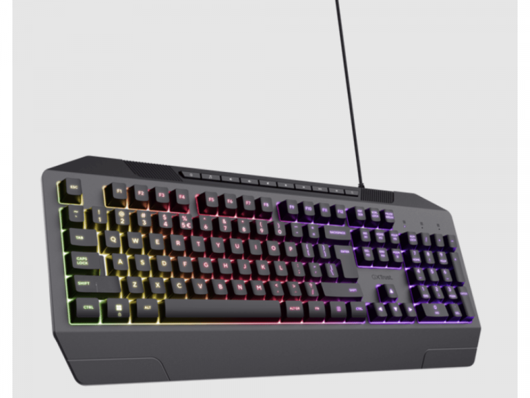 Trust GXT 836 EVOCX RGB gaming tastatura sa osvetljenjem i EN rasporedom tastera