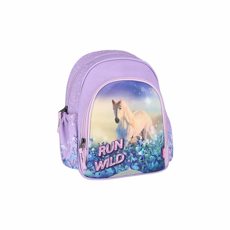 TTS Ruksak UNO RUN WILD 24 - crveni školski ranac sa ergonomskim leđima i bočnim džepovima