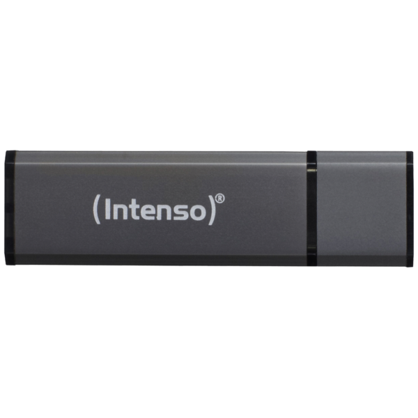 Intenso USB Flash 64GB crne boje sa aluminijskim kućištem