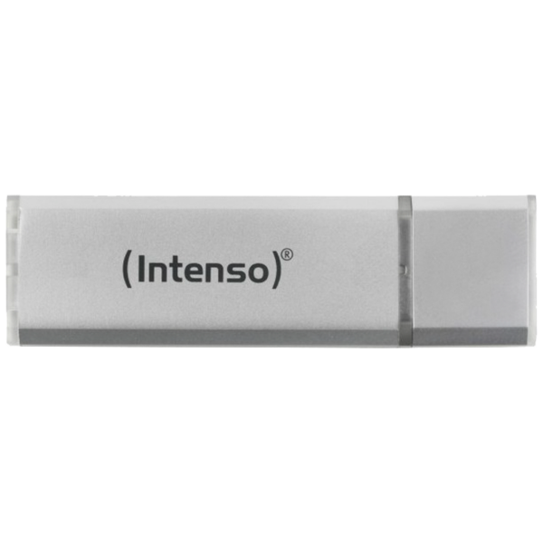 Intenso USB Flash 128GB Ultra Line, crna boja, aluminijsko kućište, USB 3.0 priključak
