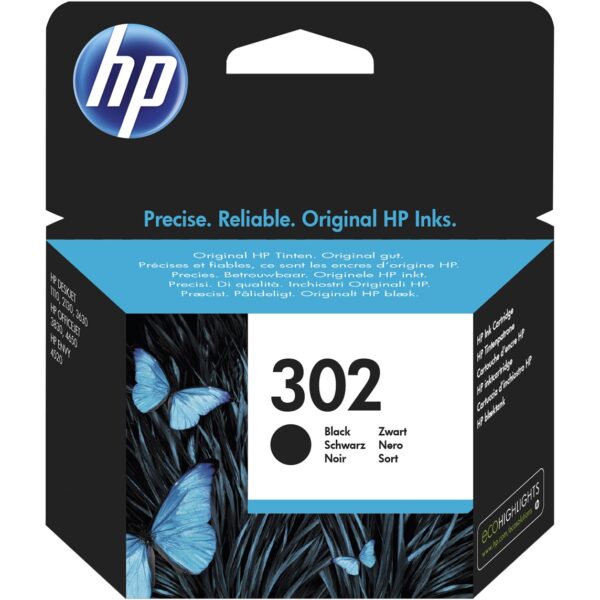 Originalna HP tinta F6U66AE Black 302 za štampač DeskJet 2130