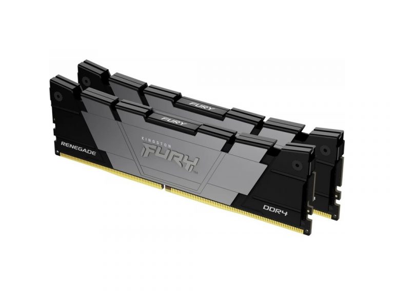 Kingston Fury Renegade 32GB DDR4 RAM 3600MHz, crna boja, 2x16GB moduli