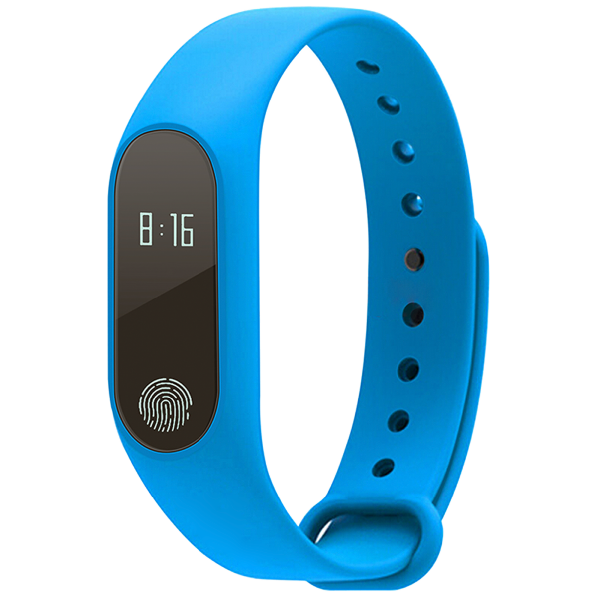 MeanIT M6 plavi fitness sat sa OLED ekranom i sportskim narukvicom