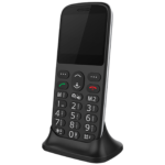 MeanIT SENIOR IV Black mobilni telefon sa velikim tipkama i SOS dugmetom