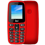 Crveni MeanIT mobilni telefon sa velikim tipkama i 1.77" zaslonom