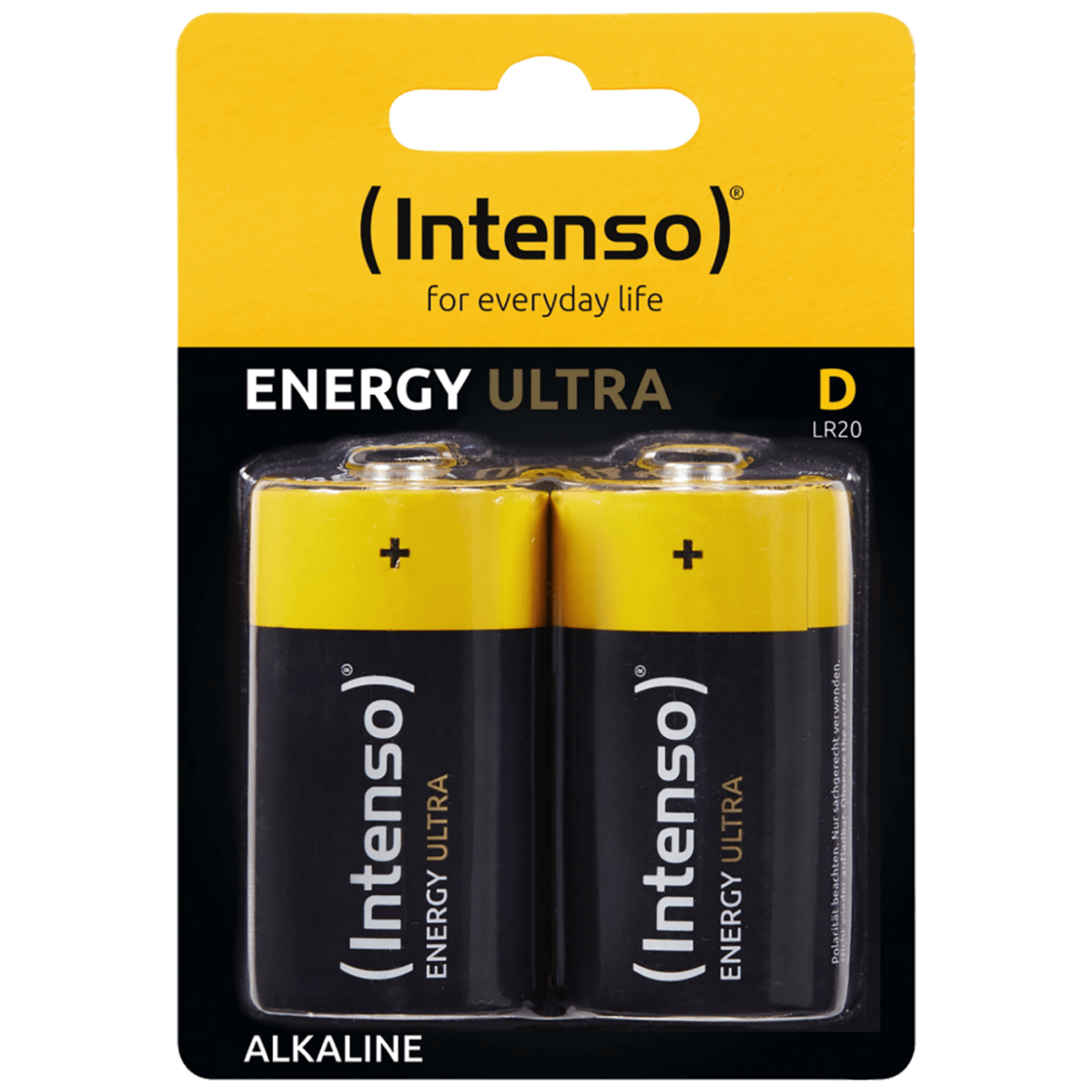 Intenso alkalna baterija LR20/D u blister pakovanju od 2 komada