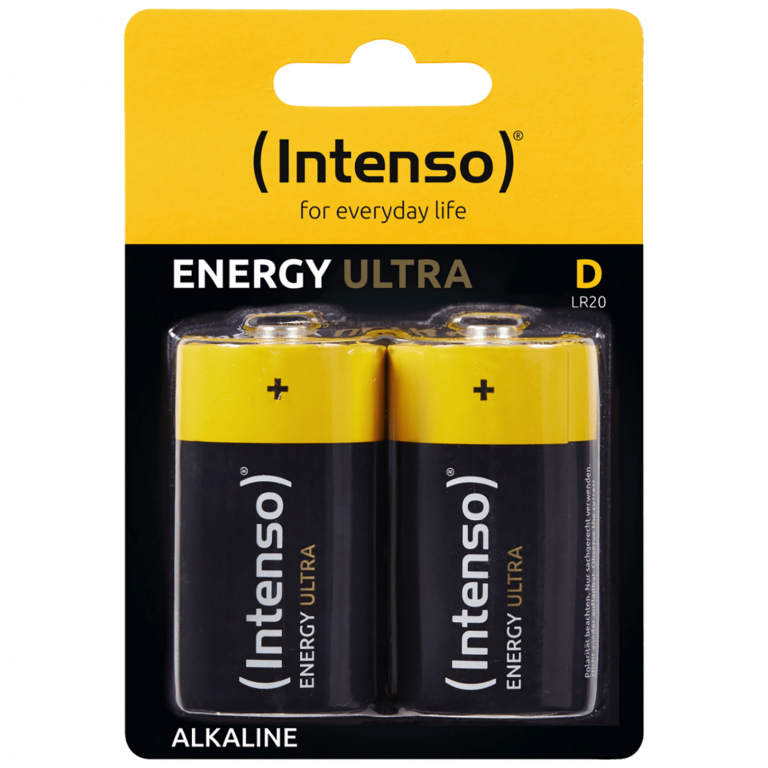 Intenso alkalna baterija LR20/D u blister pakovanju od 2 komada