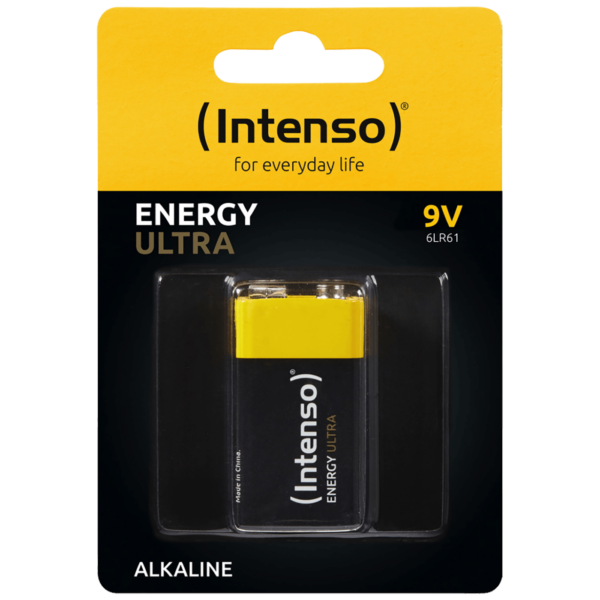 Intenso alkalna baterija 6LR61 9V u blister pakovanju