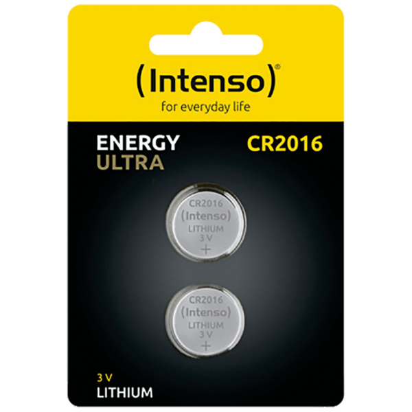 Intenso CR2016 litijska baterija 3V u blister pakovanju od 2 komada
