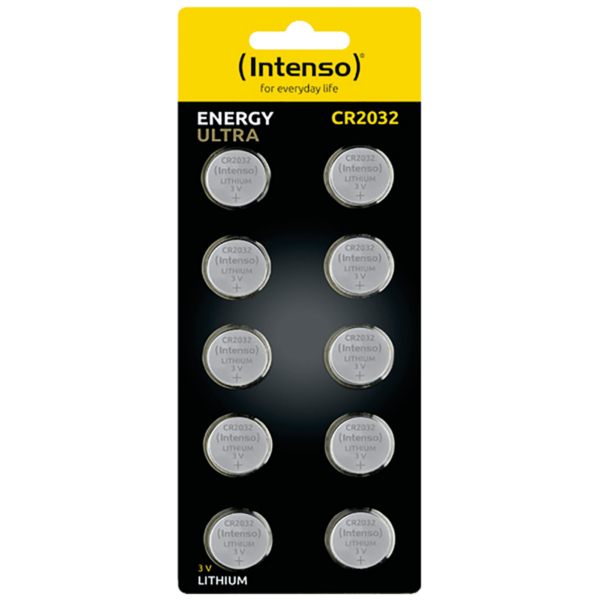 Intenso CR2032 litijska baterija u blister pakovanju od 10 komada