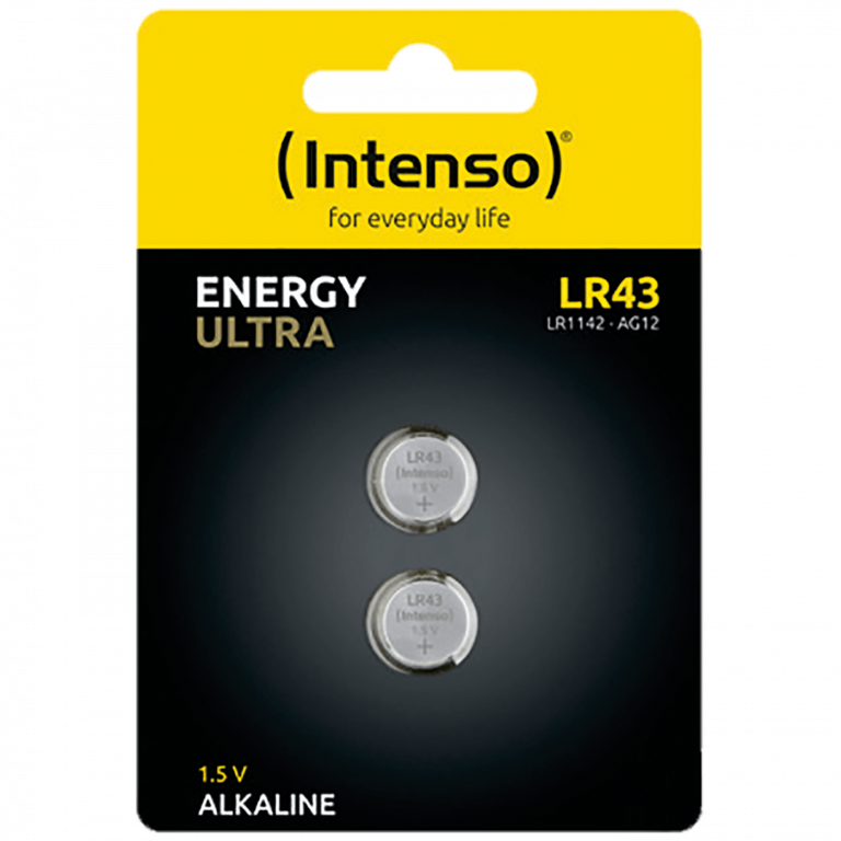 Intenso alkalna baterija LR43/2, 1.5V u blister pakovanju