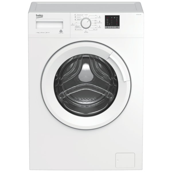 Beko WUE6511XWW mašina za veš sa belim kućištem i LED displejem