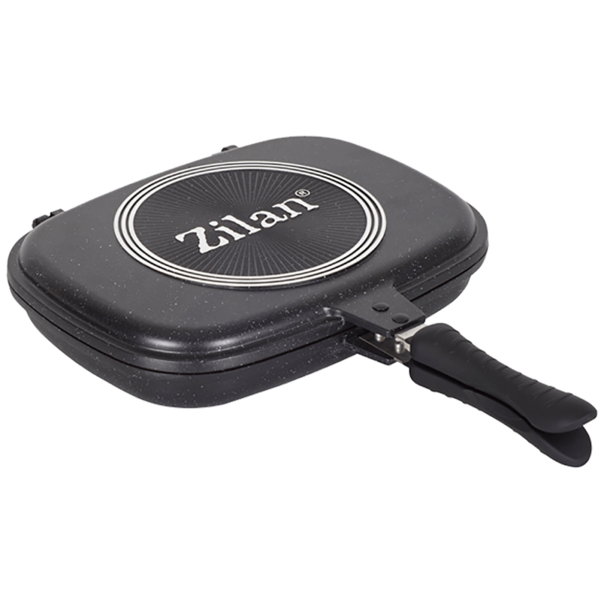 Zilan dvostruka grill tava ZLN9522 s granitnim neljepljivim slojem i aluminijskim tijelom