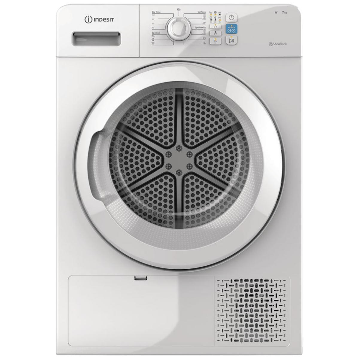 Indesit kondenzacijska sušilica veša s toplinskom pumpom, kapacitet 7kg, bela boja