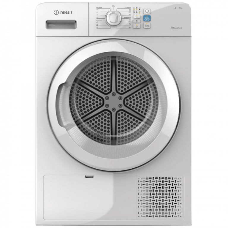 Indesit kondenzacijska sušilica veša s toplinskom pumpom, kapacitet 7kg, bela boja