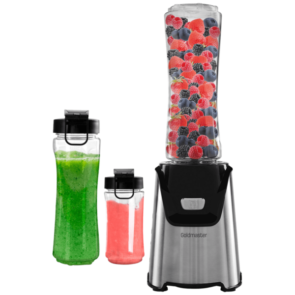 Goldmaster Blender GM-7256 sa noževima od nehrđajućeg čelika i putnim bocama