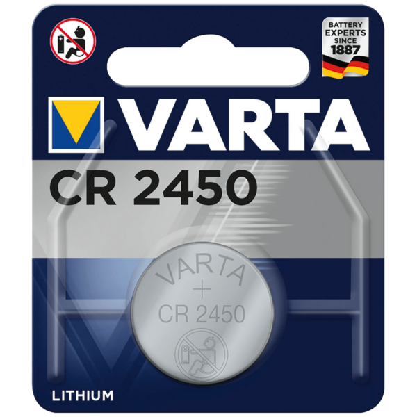 Varta CR2450 litijska dugmasta baterija u blister pakovanju
