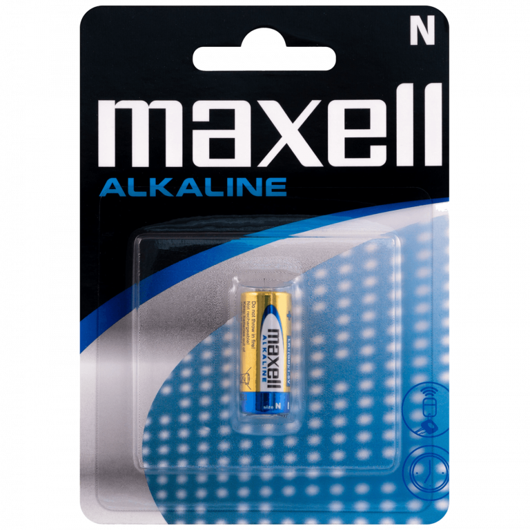 Maxell alkalna baterija LR1 1,5V u blister pakovanju