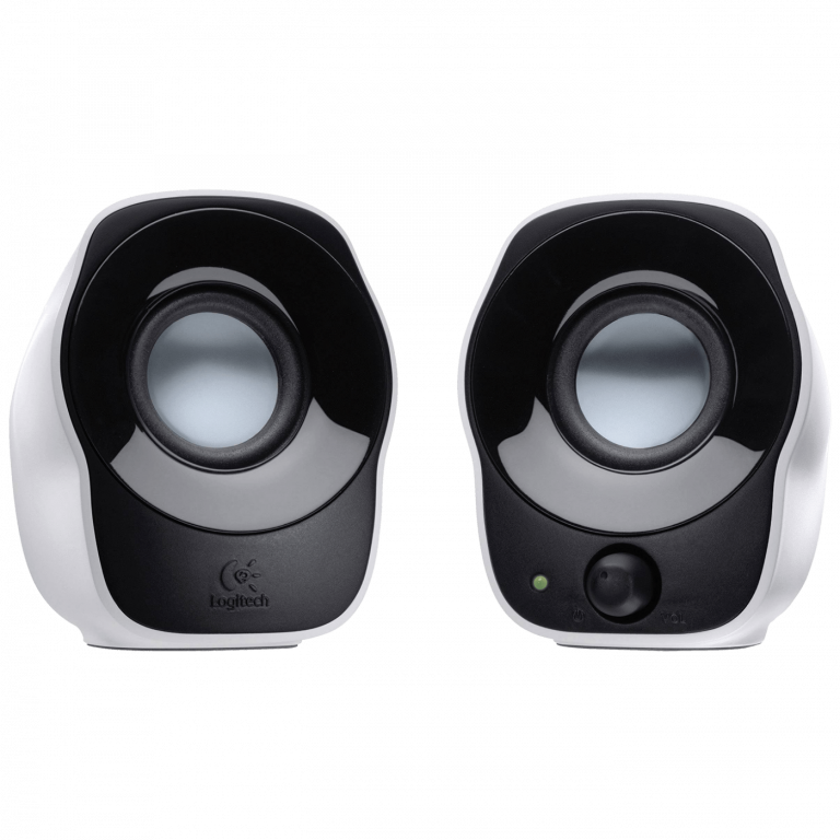 Logitech Z120 zvučnici u crnoj i bijeloj boji sa USB i 3.5 mm priključkom