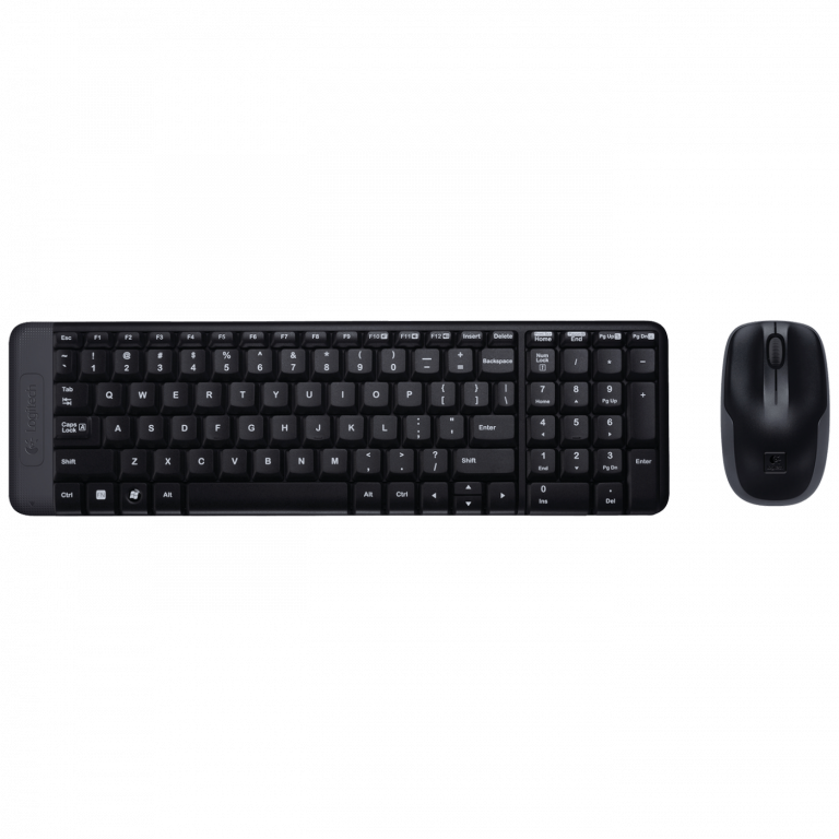Logitech MK220 bežična tastatura i miš set sa USB nano prijemnikom