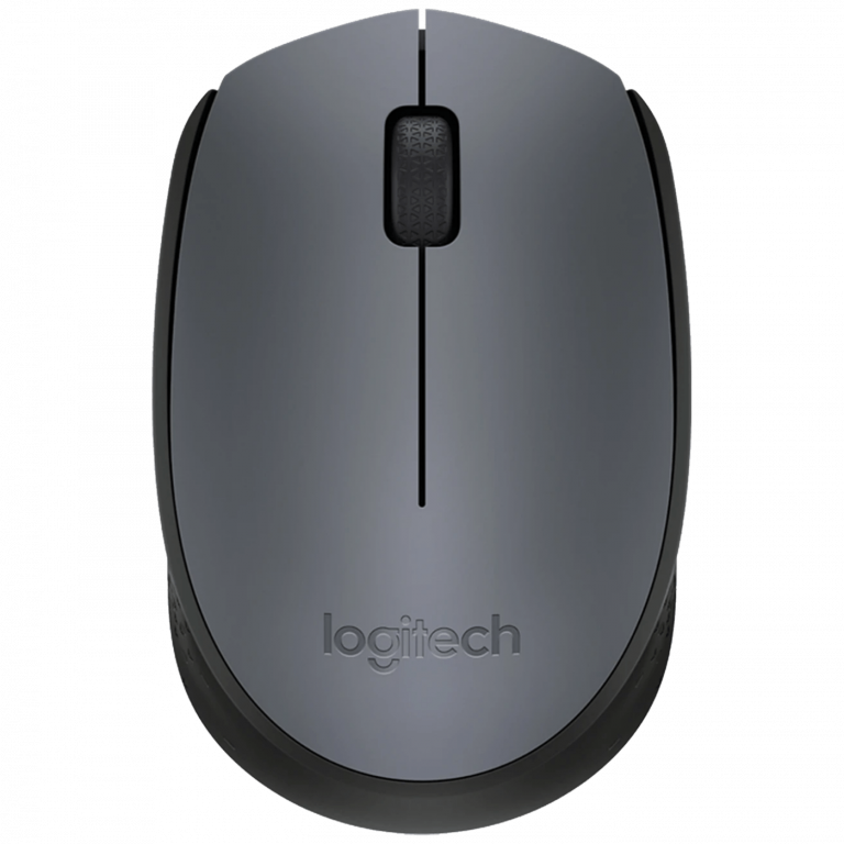 Logitech M170 bežični miš sa USB nano prijemnikom na beloj podlozi