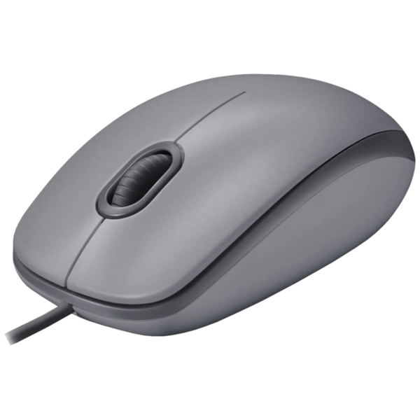 Logitech M110 crni optički miš sa USB konektorom i dugmadima