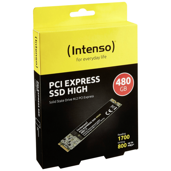 Intenso SSD M.2 PCIe 480GB disk sa NVMe tehnologijom