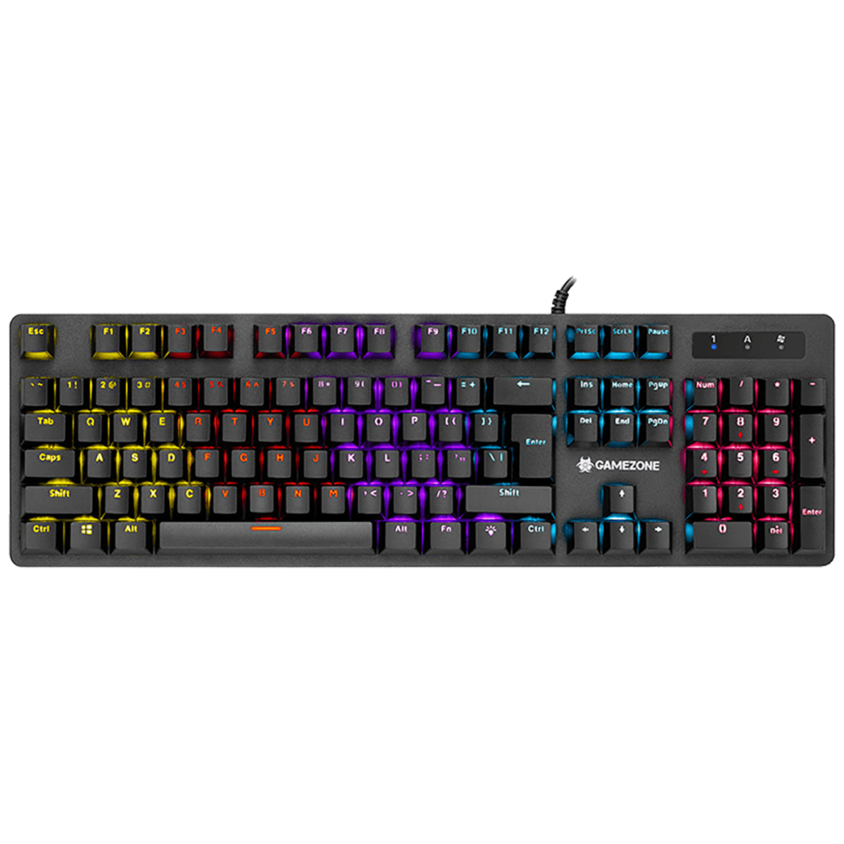 Tracer Hitt mehanička gaming tastatura sa RGB osvjetljenjem i crnim dizajnom