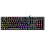 Tracer Hitt mehanička gaming tastatura sa RGB osvjetljenjem i crnim dizajnom
