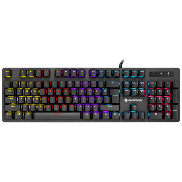 Tracer Hitt mehanička gaming tastatura sa RGB osvjetljenjem i crnim dizajnom