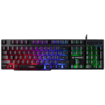 Tracer RGB gaming tastatura sa LED osvjetljenjem u crvenoj, plavoj i zelenoj boji