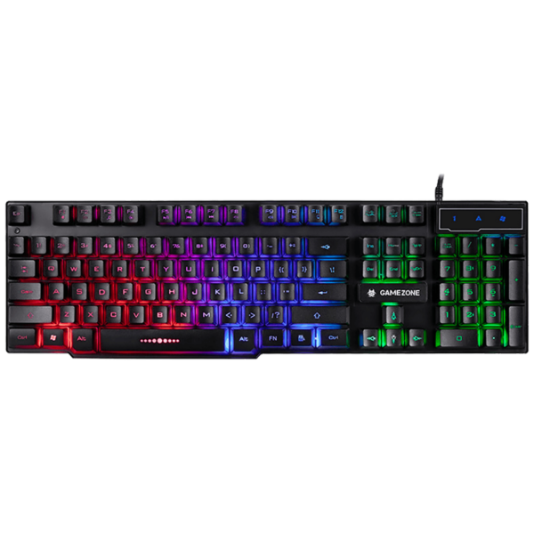 Tracer RGB gaming tastatura sa LED osvjetljenjem u crvenoj, plavoj i zelenoj boji