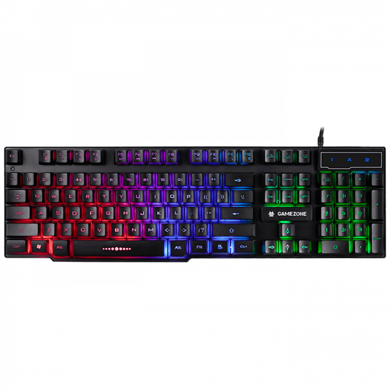 Tracer RGB gaming tastatura sa LED osvjetljenjem u crvenoj, plavoj i zelenoj boji