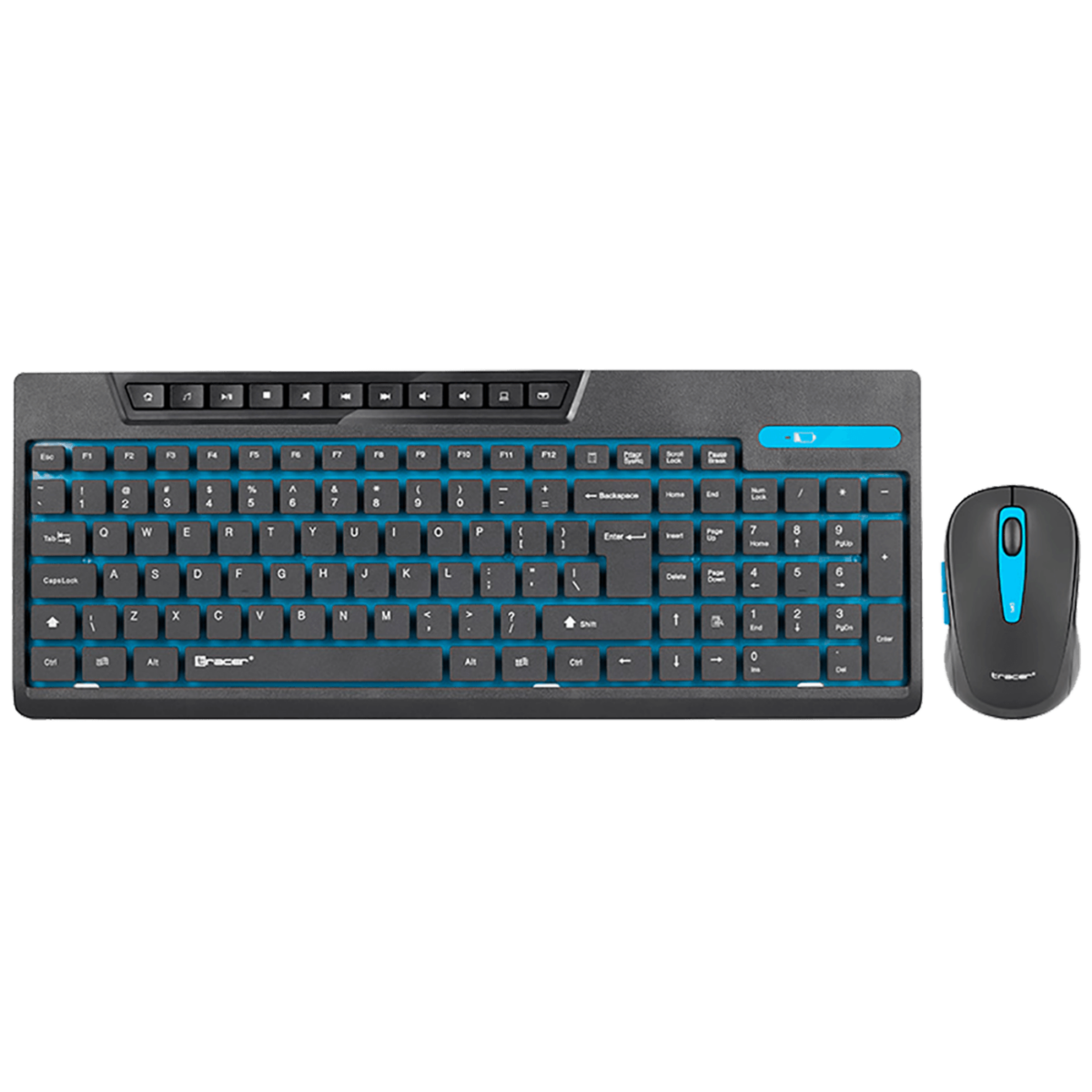 Tracer bežična tastatura i miš set Islander RF sa nano prijemnikom