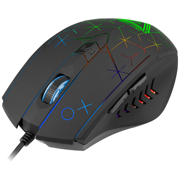 Tracer XO RGB gaming miš sa ergonomskim dizajnom i osvetljenjem u boji
