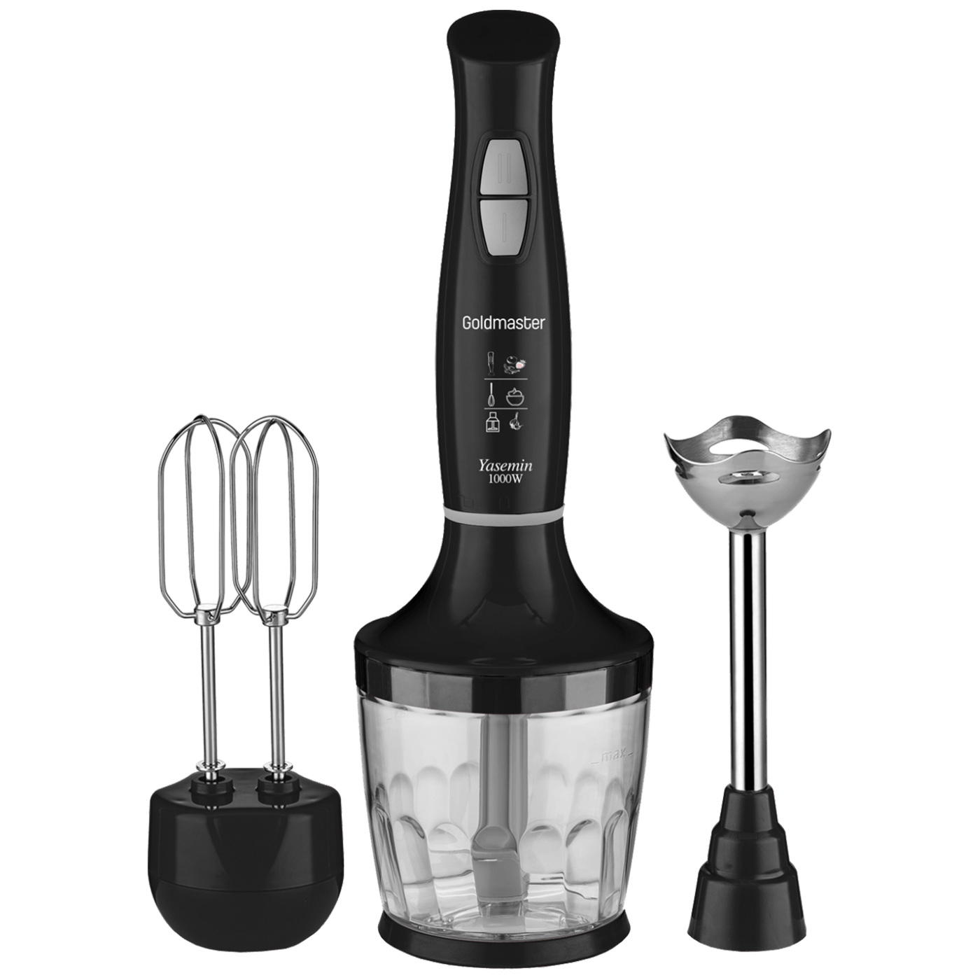 16367_16862458901b89zzegke Goldmaster štapni mikser GM-7240S Yasemin sa posudom i nehrđajućim nožem