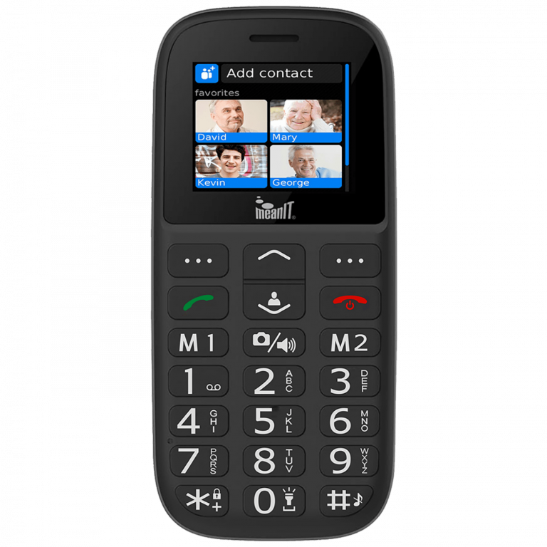 MeanIT VETERAN IV Plus mobilni telefon sa velikim tipkama i 1.8" zaslonom