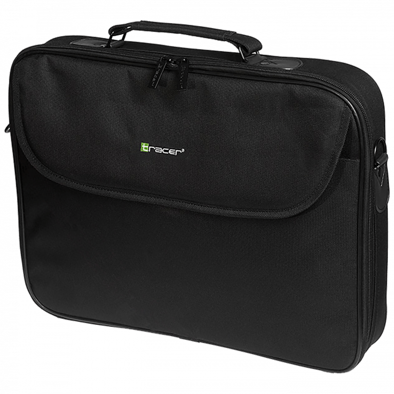 Tracer torba za laptop 15,6" Simplo u crnoj boji sa prednjim džepom i trakom za nošenje