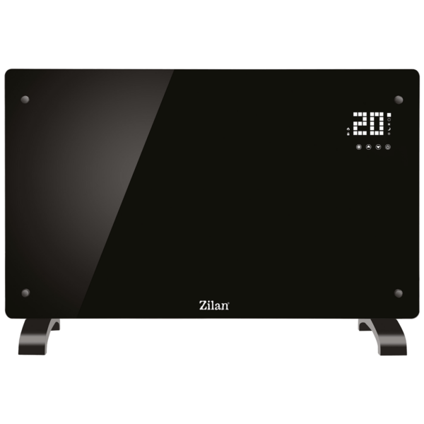 Zilan električna konvektor grijalica 2000W sa daljinskim upravljačem i LCD zaslonom