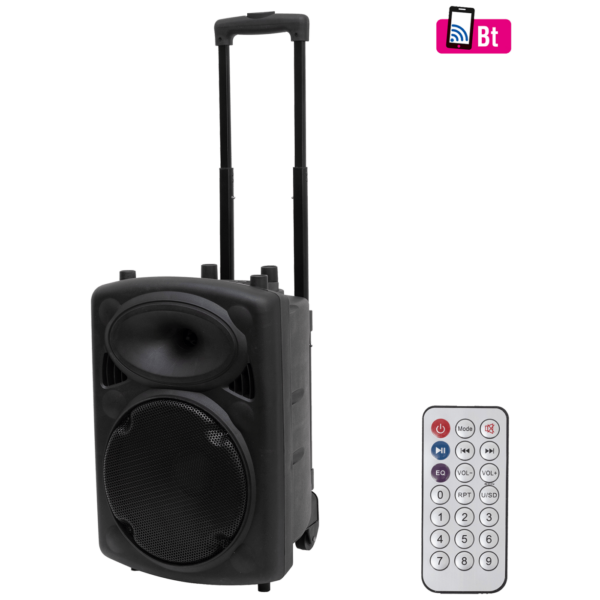 SAL PAB 25BT prijenosni Bluetooth zvučnik sa karaoke mikrofonom i daljinskim upravljačem