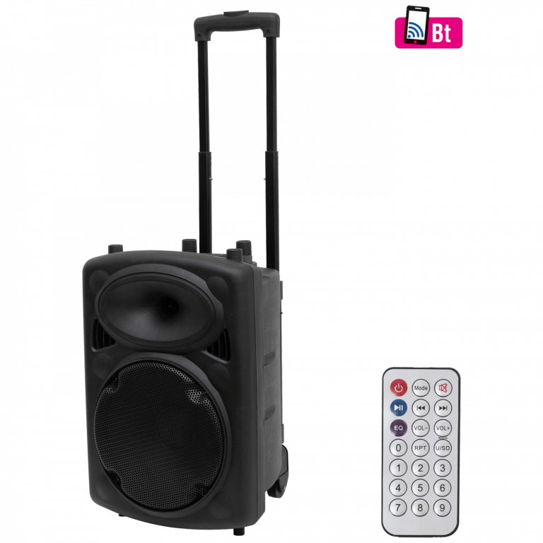 SAL PAB 25BT prijenosni Bluetooth zvučnik sa karaoke mikrofonom i daljinskim upravljačem
