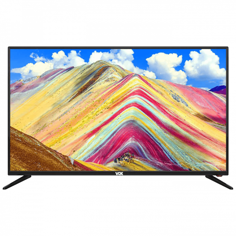 VOX Smart LED TV 55" sa Android OS i UHD 4K rezolucijom, prikazan u modernom enterijeru