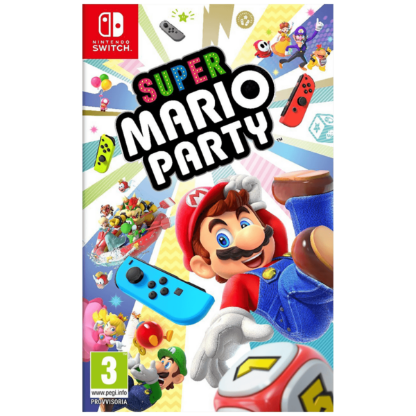 Super Mario Party igra za Nintendo Switch sa likovima iz Mario serijala