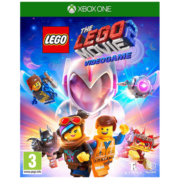 LEGO Movie 2 Videogame za XBOX ONE - omot igre sa likovima iz filma
