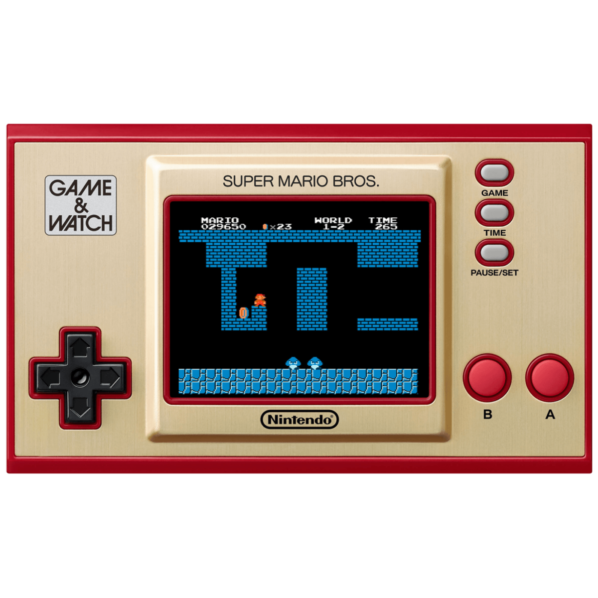 Nintendo Game & Watch Super Mario Bros igraća konzola sa retro dizajnom