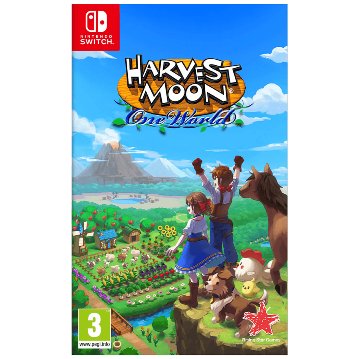 Naslovnica igre Harvest Moon One World za Nintendo Switch
