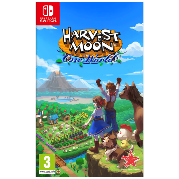 Naslovnica igre Harvest Moon One World za Nintendo Switch