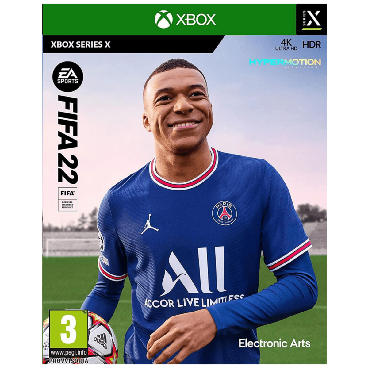 FIFA 22 igra za XBOX Series X sa HyperMotion tehnologijom