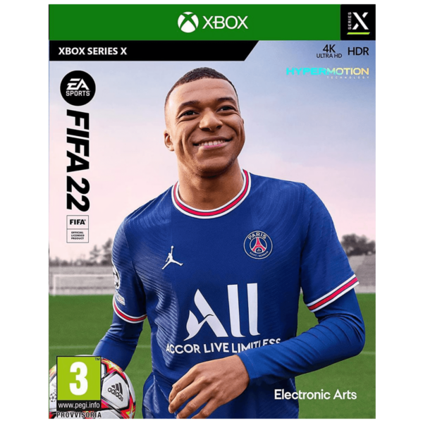 FIFA 22 igra za XBOX Series X sa HyperMotion tehnologijom