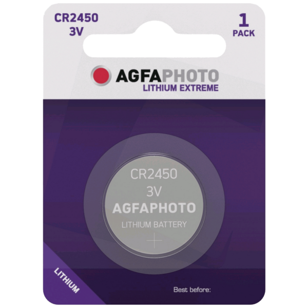 Agfa CR2450 litijska baterija u blister pakovanju